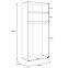 Korpus Skrine Moduklix 99,4x230,1 Dub Mouvella,4