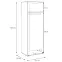 Korpus Skrine Moduklix 49,7x204,5 Biely,3