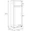 Korpus Skrine Moduklix 74,4x204,5 Biely,5