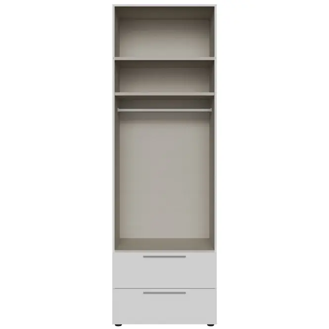 Korpus Skrine Moduklix 74,4x230,1 Biely