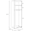 Korpus Skrine Moduklix 74,4x230,1 Biely,5