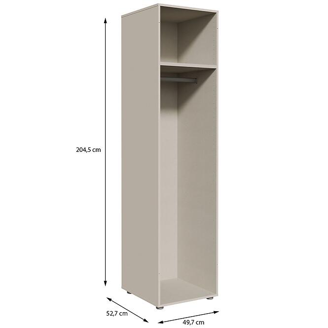 Korpus Skrine Moduklix 49,7x204,5 Piesok,2