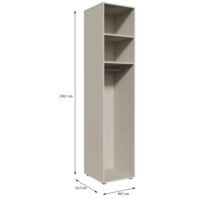 Korpus Skrine Moduklix 49,7x230,1 Piesok