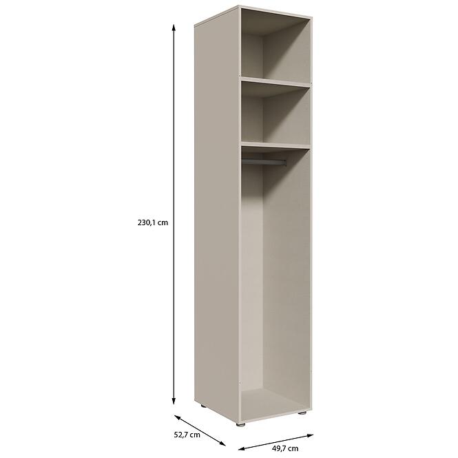 Korpus Skrine Moduklix 49,7x230,1 Piesok