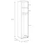 Korpus Skrine Moduklix 49,7x230,1 Piesok,4