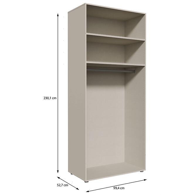 Korpus Skrine Moduklix 99,4x230,1 Piesok