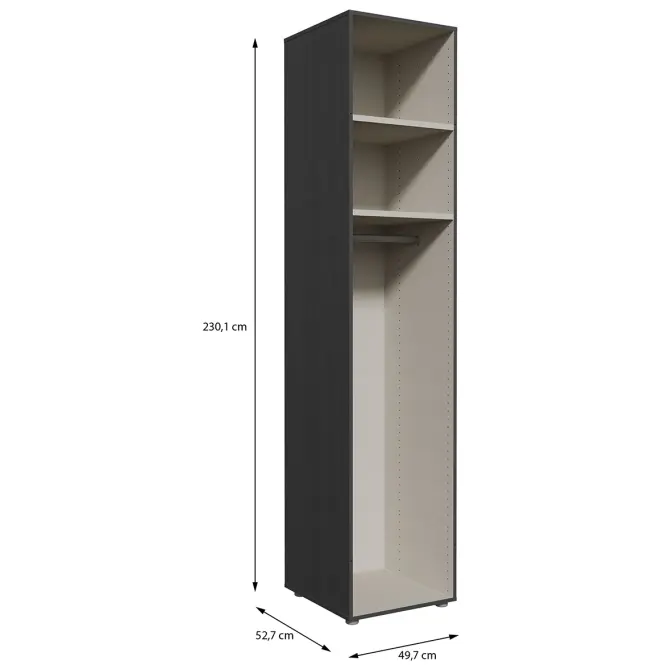Korpus Skrine Moduklix 49,7x230,1 Dub Cabezone