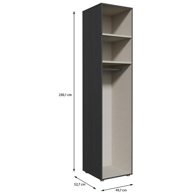 Korpus Skrine Moduklix 49,7x230,1 Dub Cabezone