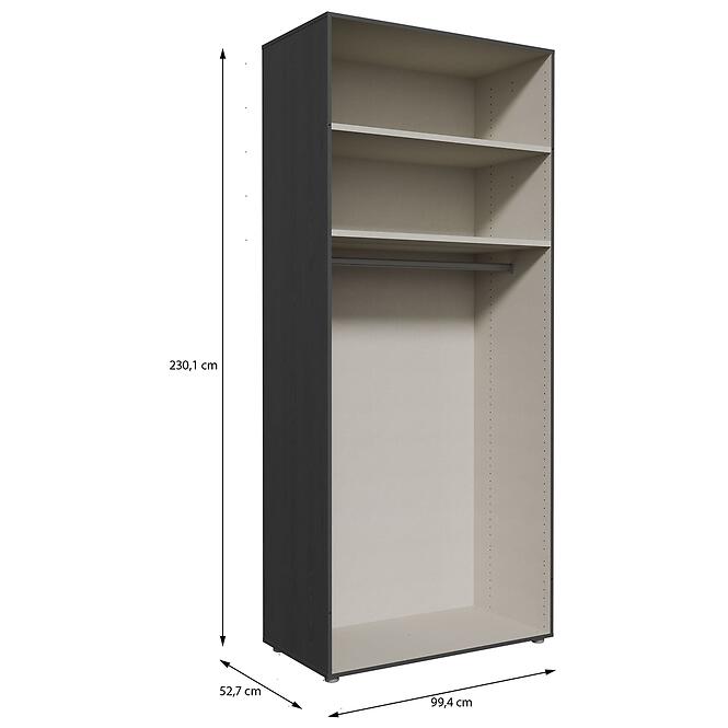 Korpus Skrine Moduklix 99,4x230,1 Dub Cabezone