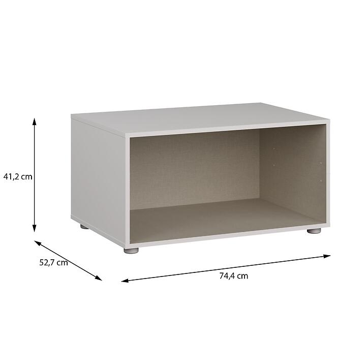 Stojan Skrine Moduklix 74,4 Biely,2