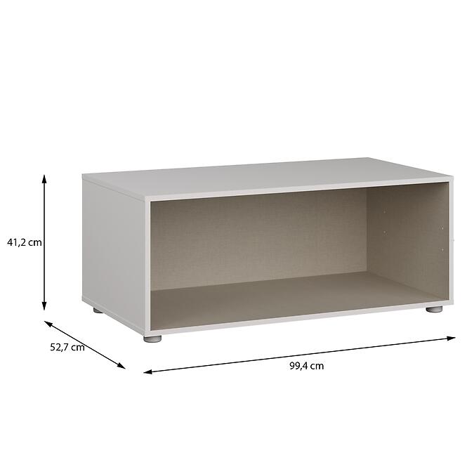 Stojan Skrine Moduklix 99,4 Biely,2