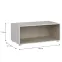 Stojan Skrine Moduklix 99,4 Biely,2