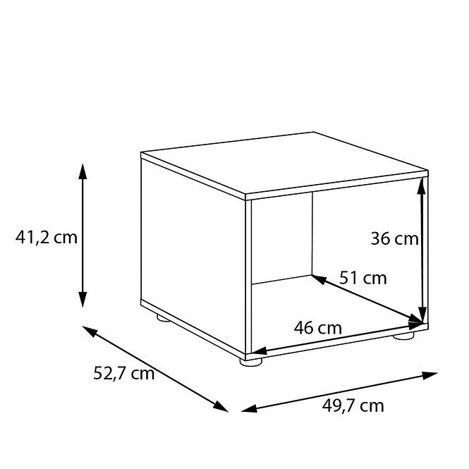 Stojan Skrine Moduklix 49,7 Piesok,3