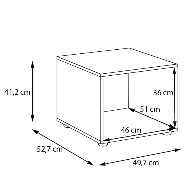 Stojan Skrine Moduklix 49,7 Dub Cabezone,4