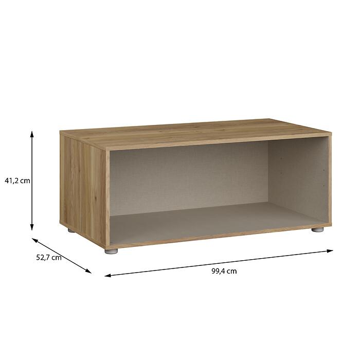 Stojan Skrine Moduklix 99,4 Biely Lesk,3