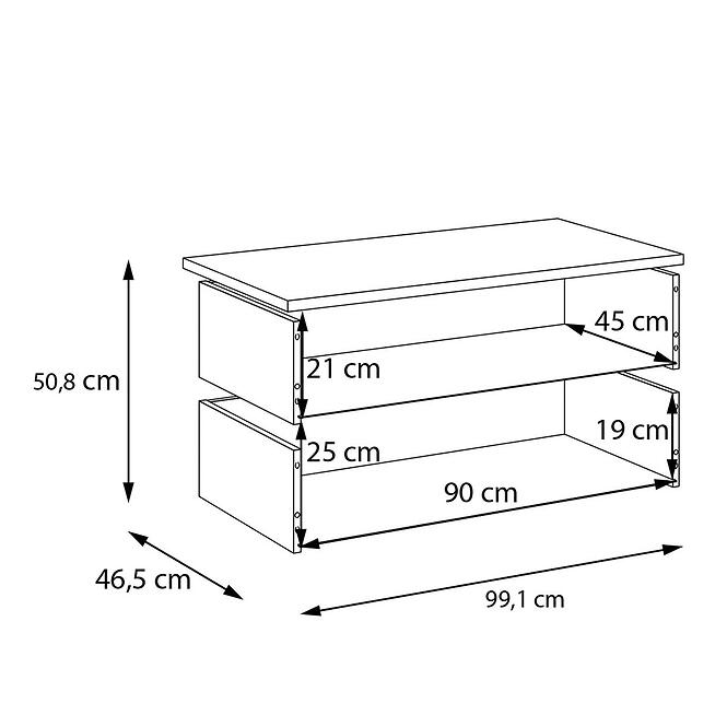 Zásuvky 2 ks Moduklix Do Korpus 99,1 Biely