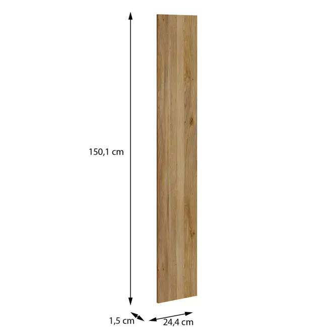 Front Skrine Krátky Moduklix 150,1x25  Dub Mauvella,3