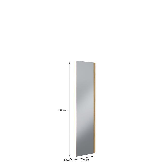 Front Skrine So zrkadlom Moduklix 201,3x49,4  Dub Mauvella
