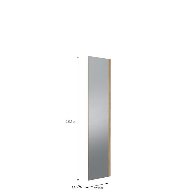 Front Skrine So zrkadlom Moduklix 226,9x49,4 Dub Mauvella
