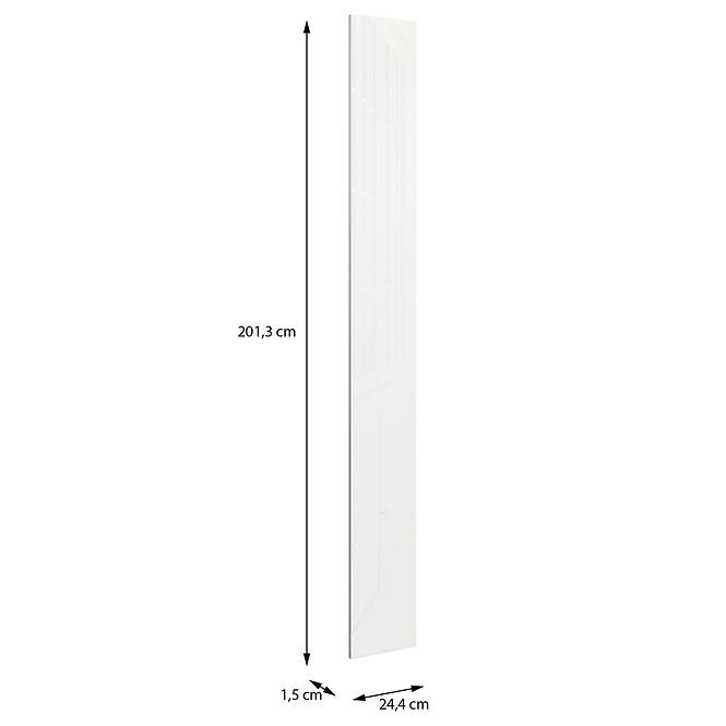 Front Skrine Moduklix 201,3x24,4 Biely Lesk