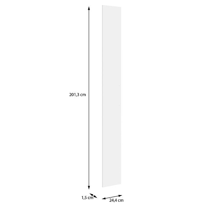 Front Skrine Moduklix 201,3x24,4  Biely