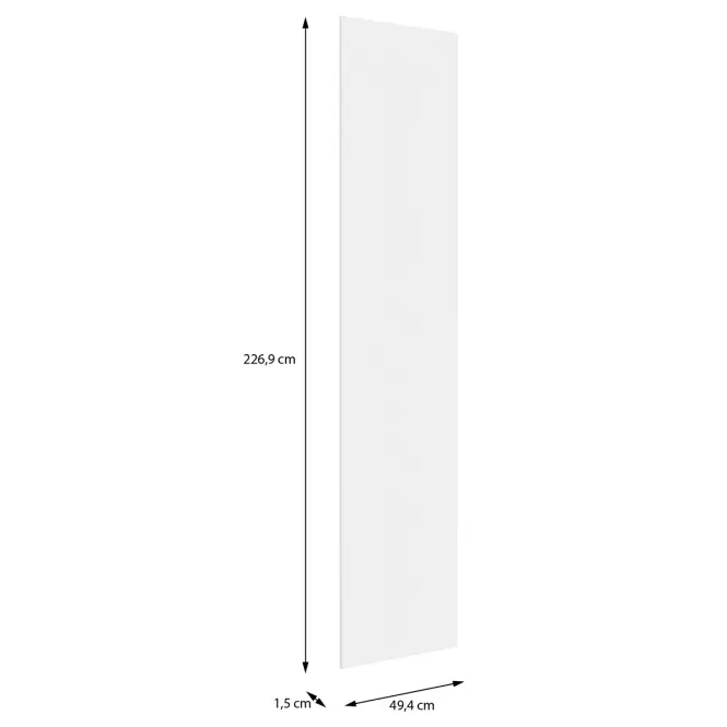Front Skrine Vysoký Moduklix 226,9x49,4 Biely