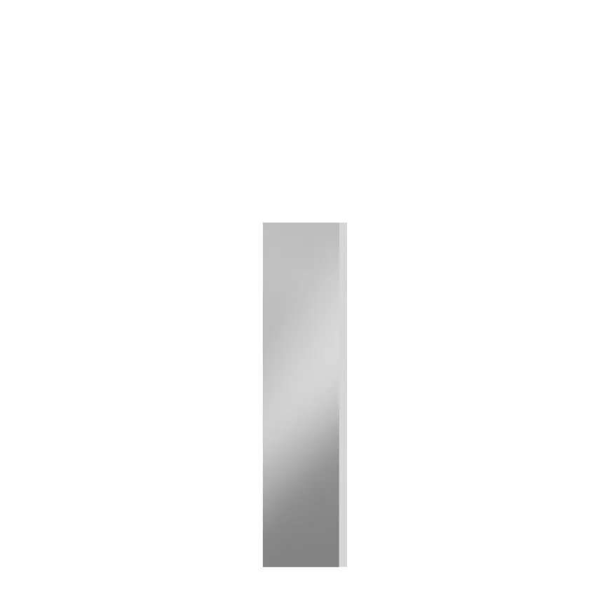 Front Skrine So zrkadlom Moduklix 201,3x49,4 Biely