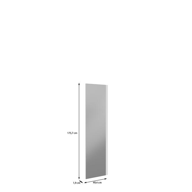 Front Skrine Krátky So zrkadlom Moduklix 175,7x49,4 Biely,3