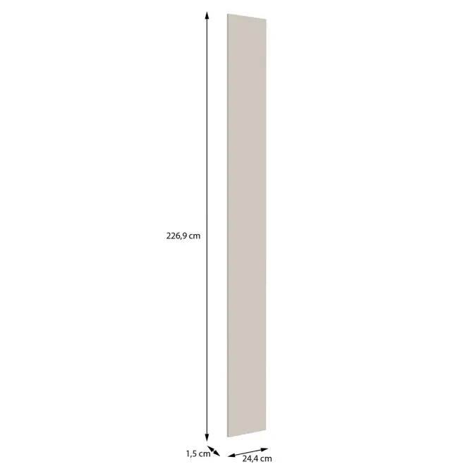 Front Skrine Vysoký Moduklix 226,9x24,4 Piesok
