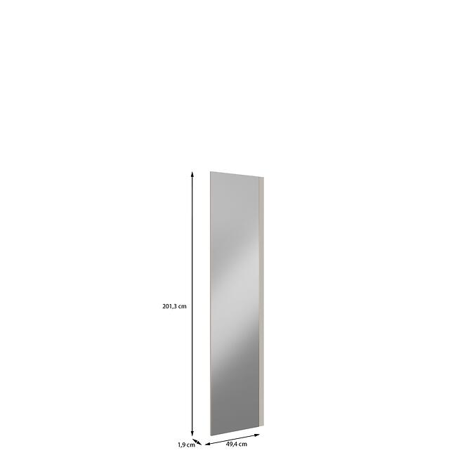 Front Skrine So zrkadlom Moduklix 201,3x49,4 Piesok