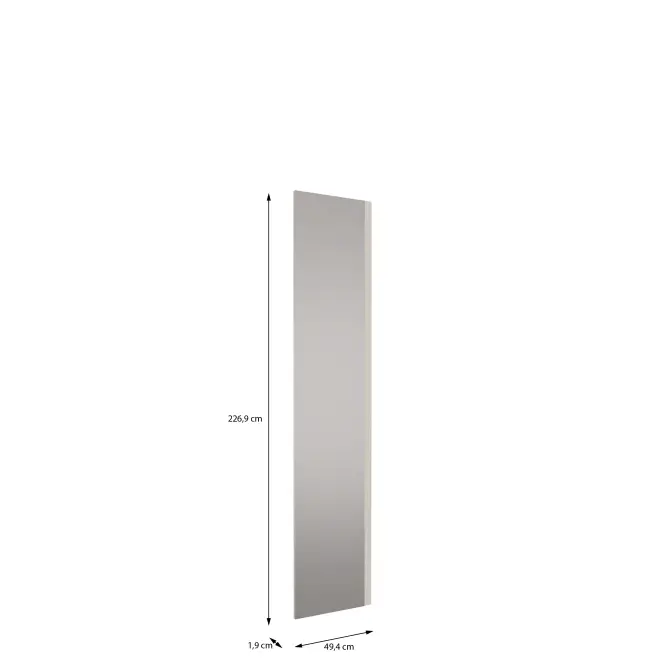 Front Skrine So zrkadlom Moduklix 226,9x49,4 Piesok