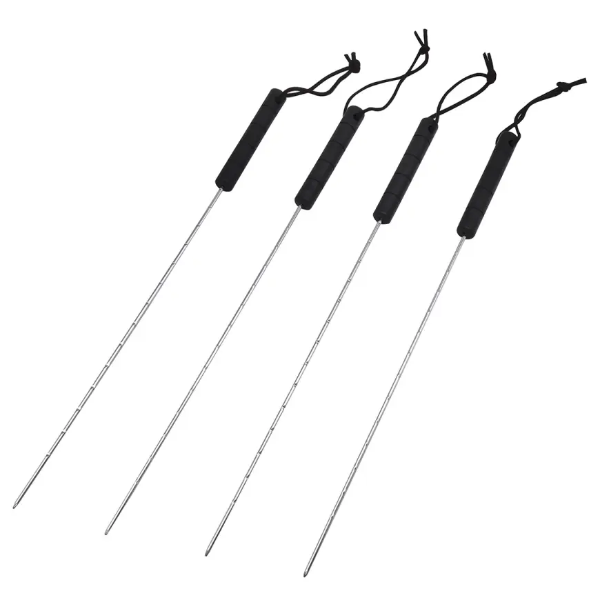 Grilovacie ihly 4 ks 38 cm KY3804