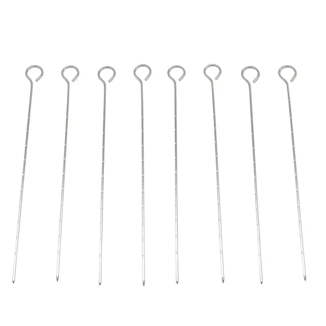 Grilovacie ihly 8 ks 27 cm KY2708