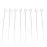 Grilovacie ihly 8 ks 27 cm KY2708