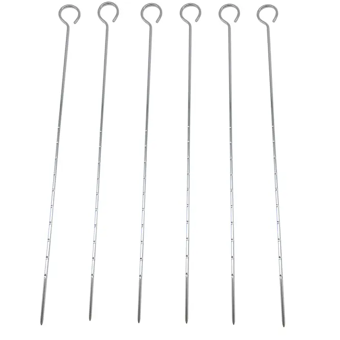 Grilovacie ihly 9 ks 38 cm KY3806