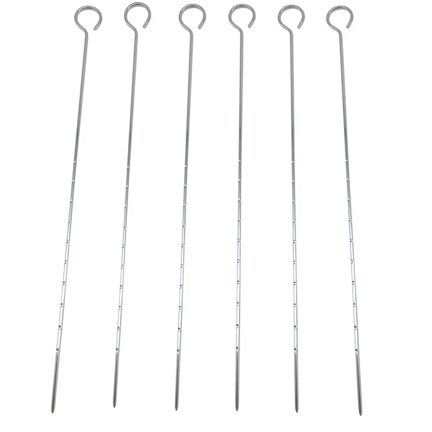 Grilovacie ihly 9 ks 38 cm KY3806