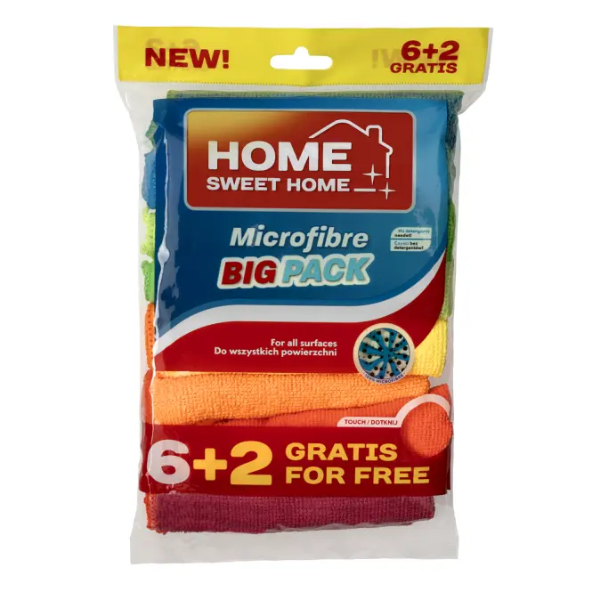 Mikrovláknové utierky HSH 6+2 zdarma