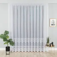 Žakárová záclona 018982/250. Tovar na mieru
