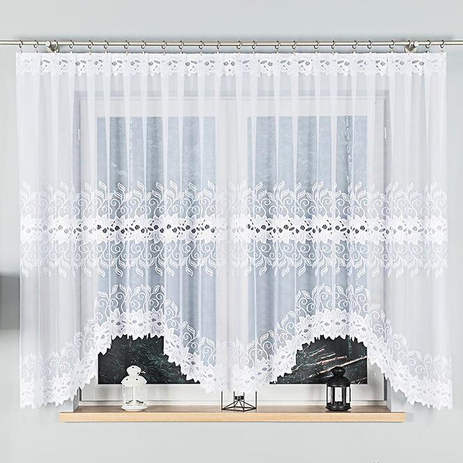 Žakárová záclona BASTIA 400x160