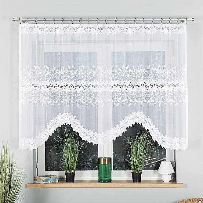 Žakárová záclona BASTIA 400x160