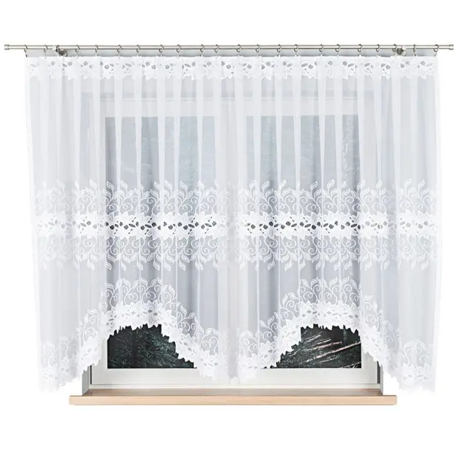 Žakárová záclona BASTIA 400x160