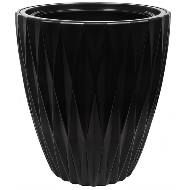 Kvetináč Caro 30 čierna 5780-084