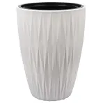 Kvetináč Caro Slim 30 biela 5820-011