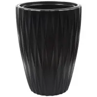 Kvetináč Caro Slim 30 čierna 5820-084