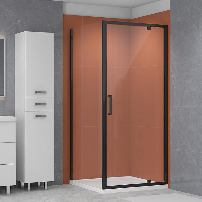 Sprchový kút Modo 80x80 black,2