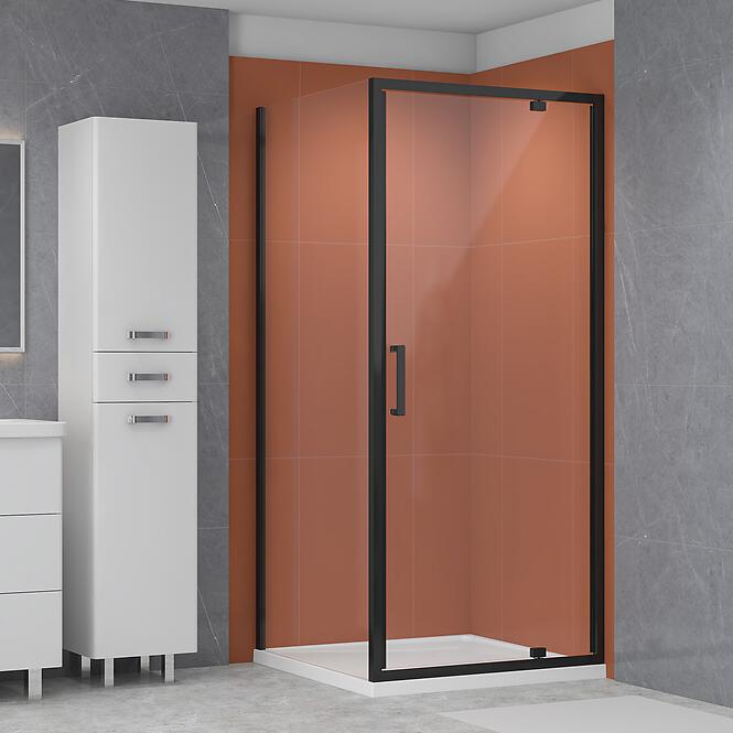 Sprchový kút Modo 90x80 black,2