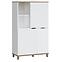 Komoda Plissee PLIK04 3D biela alpin/dub grandson