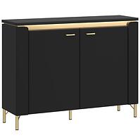 Komoda Norica LAZK01 U114 2D čierna