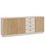 Komoda Mosano LUSK103 3D4S dub cremona/kašmír
