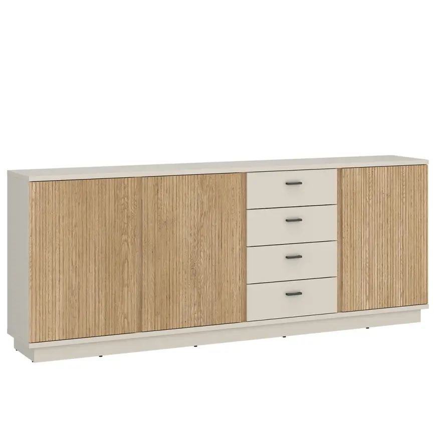 Komoda Mosano LUSK103 3D4S dub cremona/kašmír